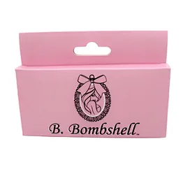 Foldable Retail Package Box with Window Plastic Tray Insert Hook Custom Logo